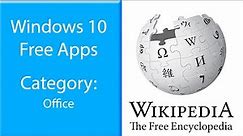 Free Windows App - Wikipedia