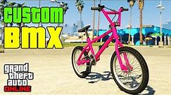 How To Get A CUSTOM COLORED BMX Bike in GTA 5 Online! (No Mods)