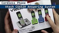 VTech CS6529-4B 4 Handset Cordless Answering System Telephone