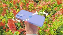☂️ iphone 12 unboxing (purple) & accessories