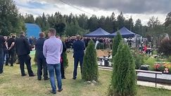Funeral for Wagner Group logistics chief held in St Petersburg