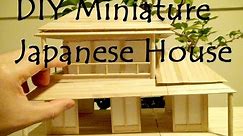 DIY Miniature Japanese House