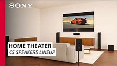 Sony | 5.1.2ch Home Theater CS Speakers Lineup
