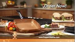 Copper Chef Square Pan Commercial As Seen On TV