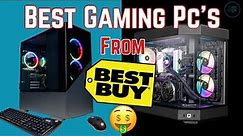 Best Buy's BEST BUYs (Best Buy's gaming PCs 2022)