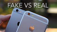 How to spot a fake iphone 6?