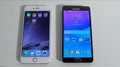 Samsung Galaxy Note 4 vs iPhone 6 Plus - Full Comparison