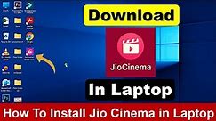 How To Download & Install Jio Cinema App in Laptop/PC