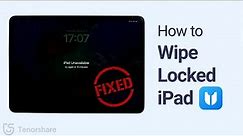 How to Wipe Locked iPad to Factory Settings 2023