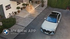Remote Control your BMW 7 Series or i7 with My BMW App