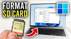 How To Format SD Card On PC & Laptop - Full Guide