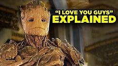 Guardians of the Galaxy 3: GROOT SPEECH Explained!