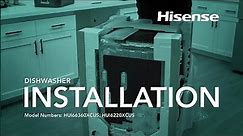 Hisense Dishwasher | Installation