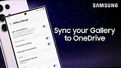 Sync photos, videos and other files to Microsoft OneDrive to save Galaxy phone storage | Samsung US