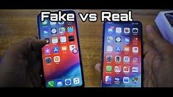 How to spot a fake Iphone 10?