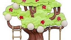 BLUEY Tree Playset with Secret Hideaway, Flower Crown and Fairy Figures and Accessories