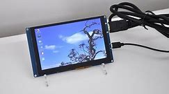 Raspberry Pi & Mini PCs 5-inch Touch Screen LCD Display