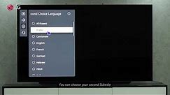 [LG WebOS TV] - LG Smart TV Live TV Subtitle Features