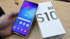 Samsung Galaxy S10 5G First Look And Unboxing and Bangla Review