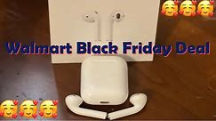 2020 Walmart Black Friday Deal!!! Unboxing: 2nd Gen Apple AirPods‼️ Only $99!!!