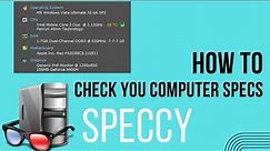 How To Find Your PC Specs Check Your Computer Specifications (Easy)