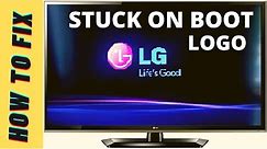 LG TV STUCK ON LG LOGO || LG TV STUCK ON LOGO SCREEN FIX
