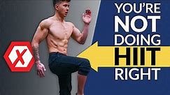 The PERFECT 10 Minute HIIT Cardio Workout To Lose Fat (Gym or Home)
