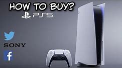 Guide How To Easily Buy PlayStation PS5 (3 Different Ways) Explained @PlayStation
