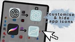 How to Customize App Icons on iPad