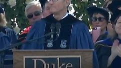 Apple CEO Tim Cook Gives Commencement Speech at Duke University