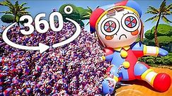 Pomni 50,000 TIMES! 360° video | VR / 4K | ( The Amazing Digital Circus Animation )