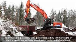 Hitachi hybrid excavator - ZH210LC-5 introduction