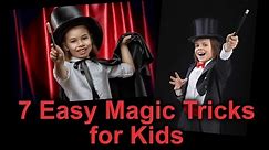 7 Great Magic Tricks for Kids to Learn and Perform #easymagictricksforkids #easymagictricks