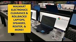 WALMART ELECTRONICS DEPARTMENT CLEARANCE & ROLLBACKS! LAPTOPS, SPEAKERS, ROUTER, & MORE!
