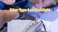 Edge type led backlight repair.