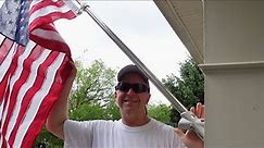 How to Install and Hang a Flag Using a Holder, Mount