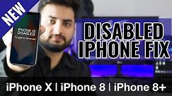 How to remove Forgotten Password from iPhone X, XR, XS, 8 & 8 Plus | Unlock disabled iPhone