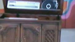 Magnavox console stereo on the price is right