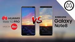 Huawei Mate 10 Pro vs Samsung Galaxy Note 8 Camera Test Comparison