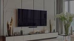 Budget Friendly TV wall Design for a Living Room