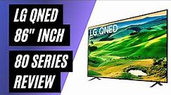 LG - 86" Class 80 Series QNED 4K UHD Smart webOS TV Review