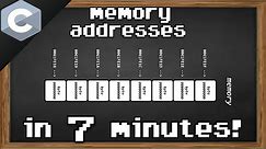 Learn C memory addresses in 7 minutes 📬