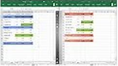 Excel: compare two worksheets and highlight differences