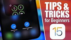 iOS 15 - Best Tips & Tricks For Beginners !