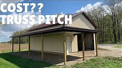 COST Difference of 6/12 versus 4/12 pitch? (24x32 pole barn) | Attica Lumber