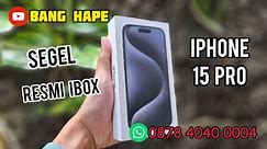 (sold) Green Peel - Review Iphone 15 Pro 256gb Ibox di Bang Hape COD Tokopedia Shopee