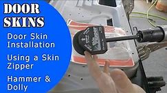 Project Fast Fish: Installing Door Skins | Using the Skin Zipper