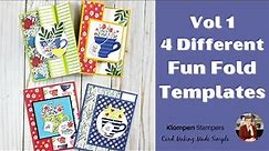 Fun Fold Card Making Templates - Volume 1