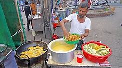 Pumpkin, Cauliflower, Pointed Gourd, Shrimp, Eggs & etc Chops Making | Bangladeshi Street Food