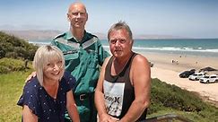 Woman rescued from water at Aldinga Beach. Video: Redman Media